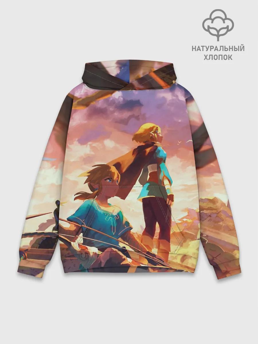 Худи мужской база хлопок / Legend of Zelda | Легенда о Зельде