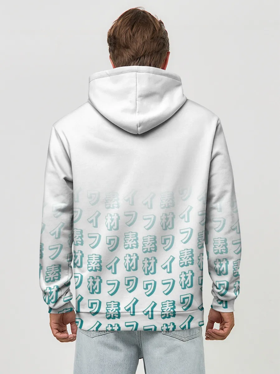 Худи мужской база хлопок / Waifu - Hatsune Miku