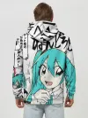 Худи мужской база хлопок / Hatsune Miku