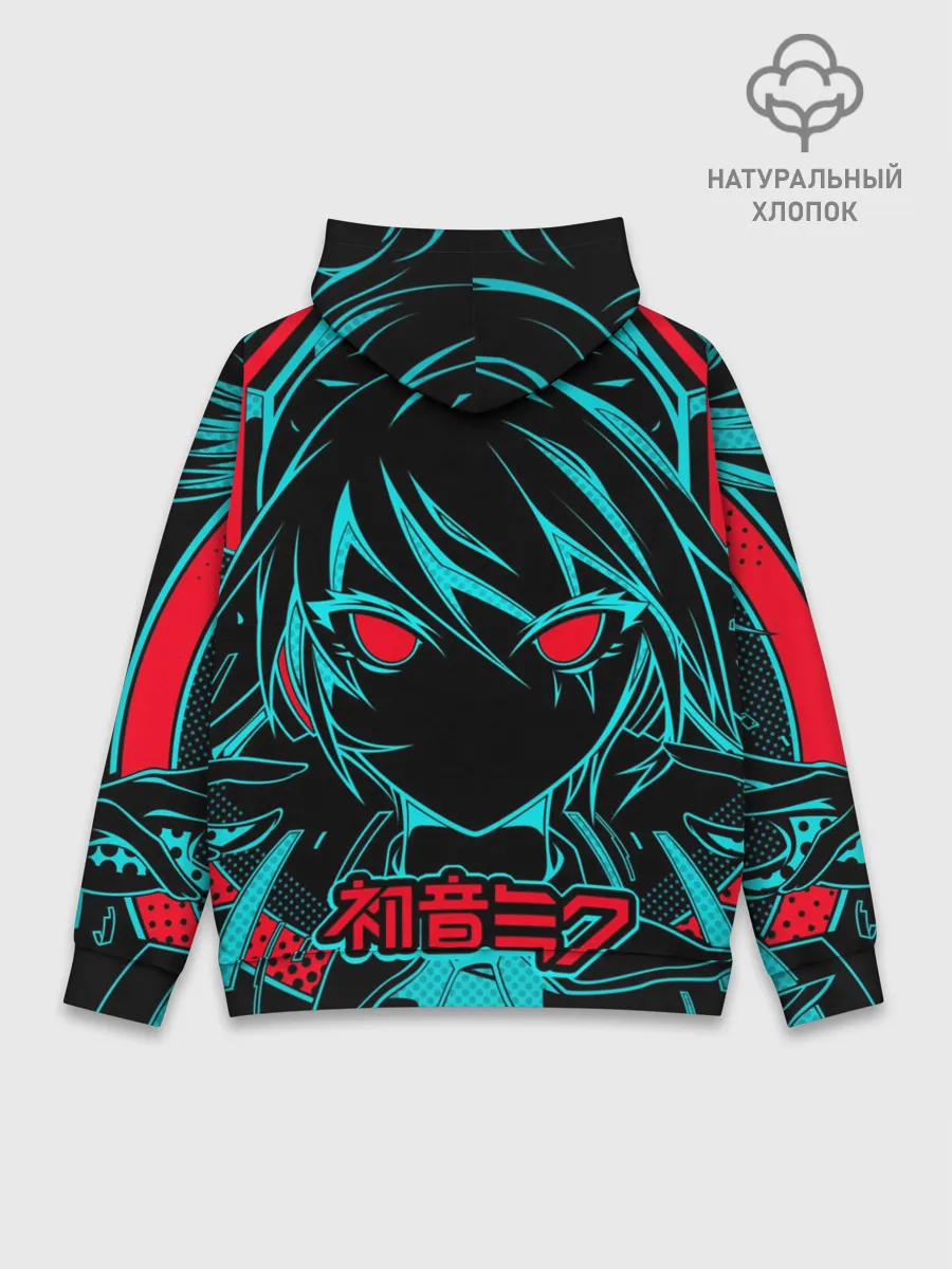 Худи мужской база хлопок / Мику Хацунэ / Hatsune Miku