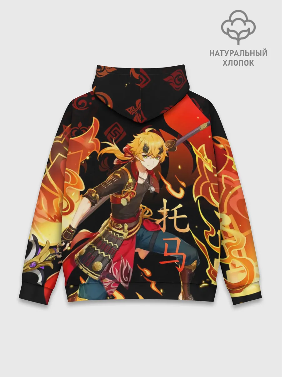 Худи мужской база хлопок / Геншин импакт: Тома