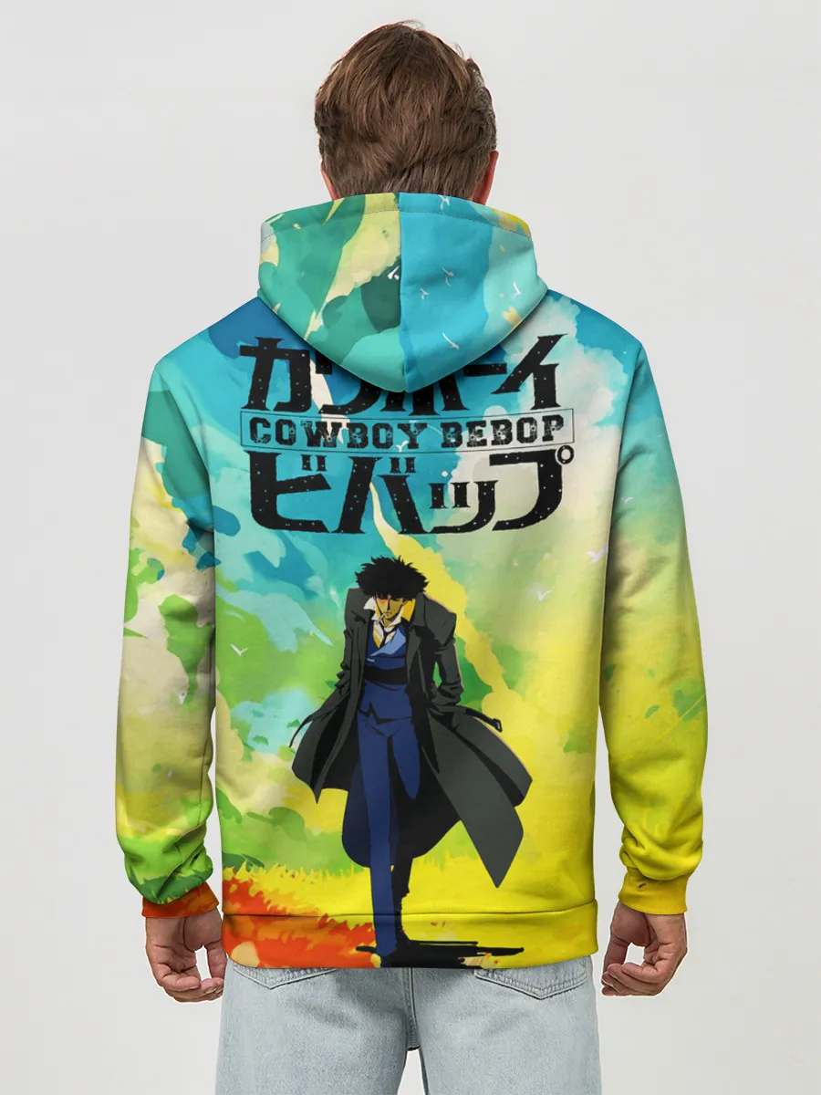 Худи мужской база хлопок / Cowboy Bebop All