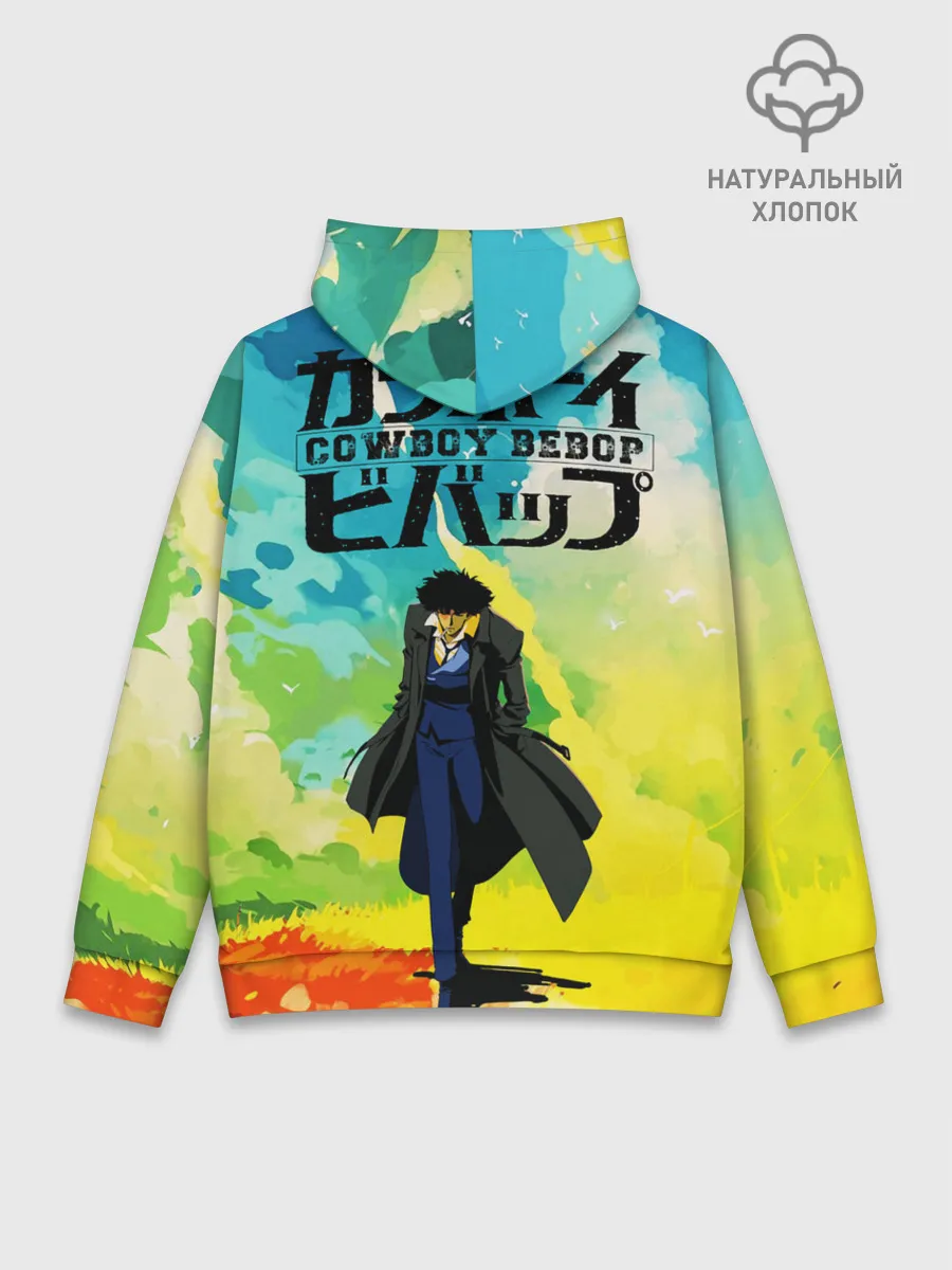 Худи мужской база хлопок / Cowboy Bebop All