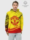 Худи мужской база хлопок / Manchester United Футбольный клуб.