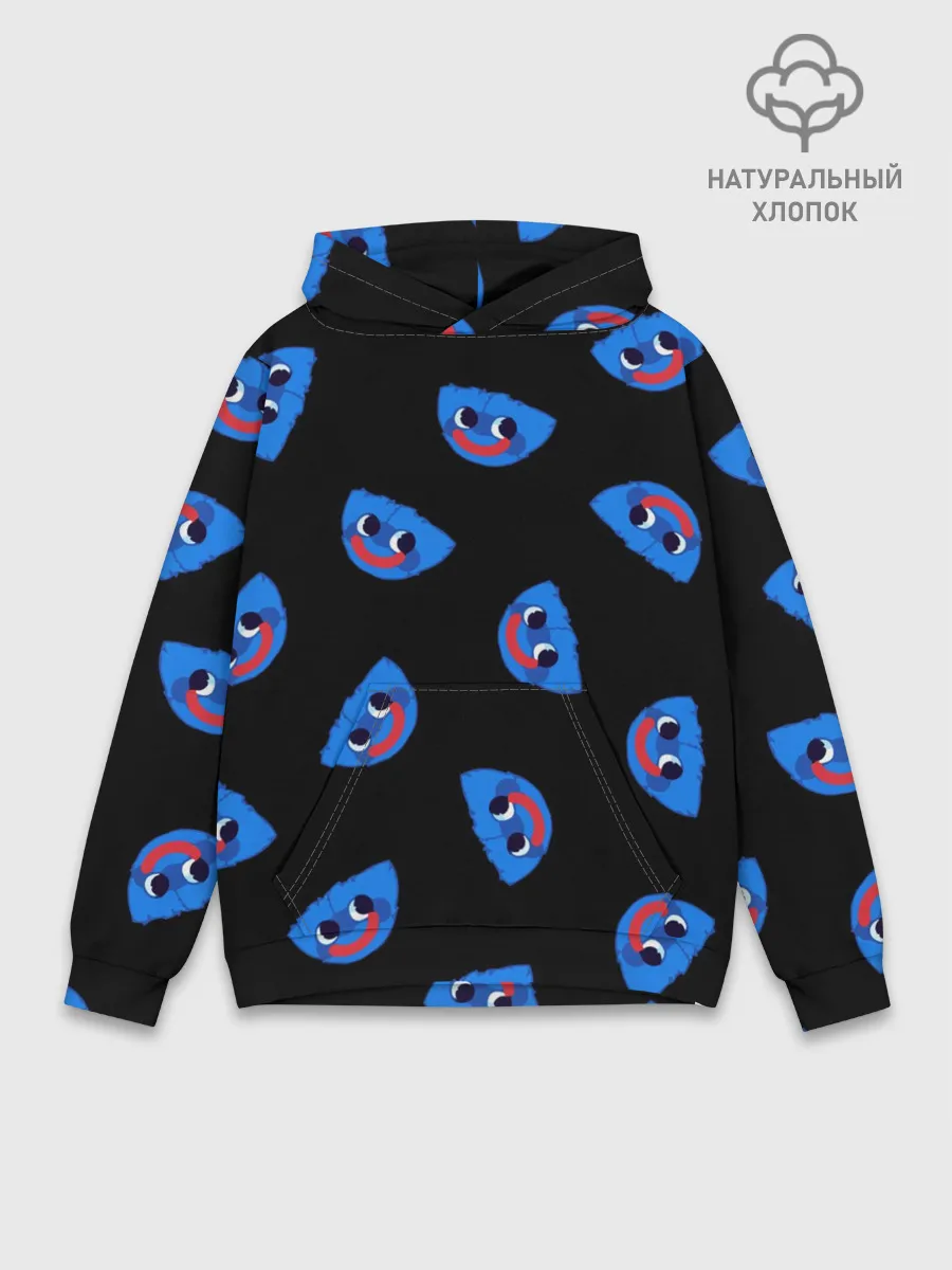 Худи мужской база хлопок / Poppy Playtime - Huggy Wuggy