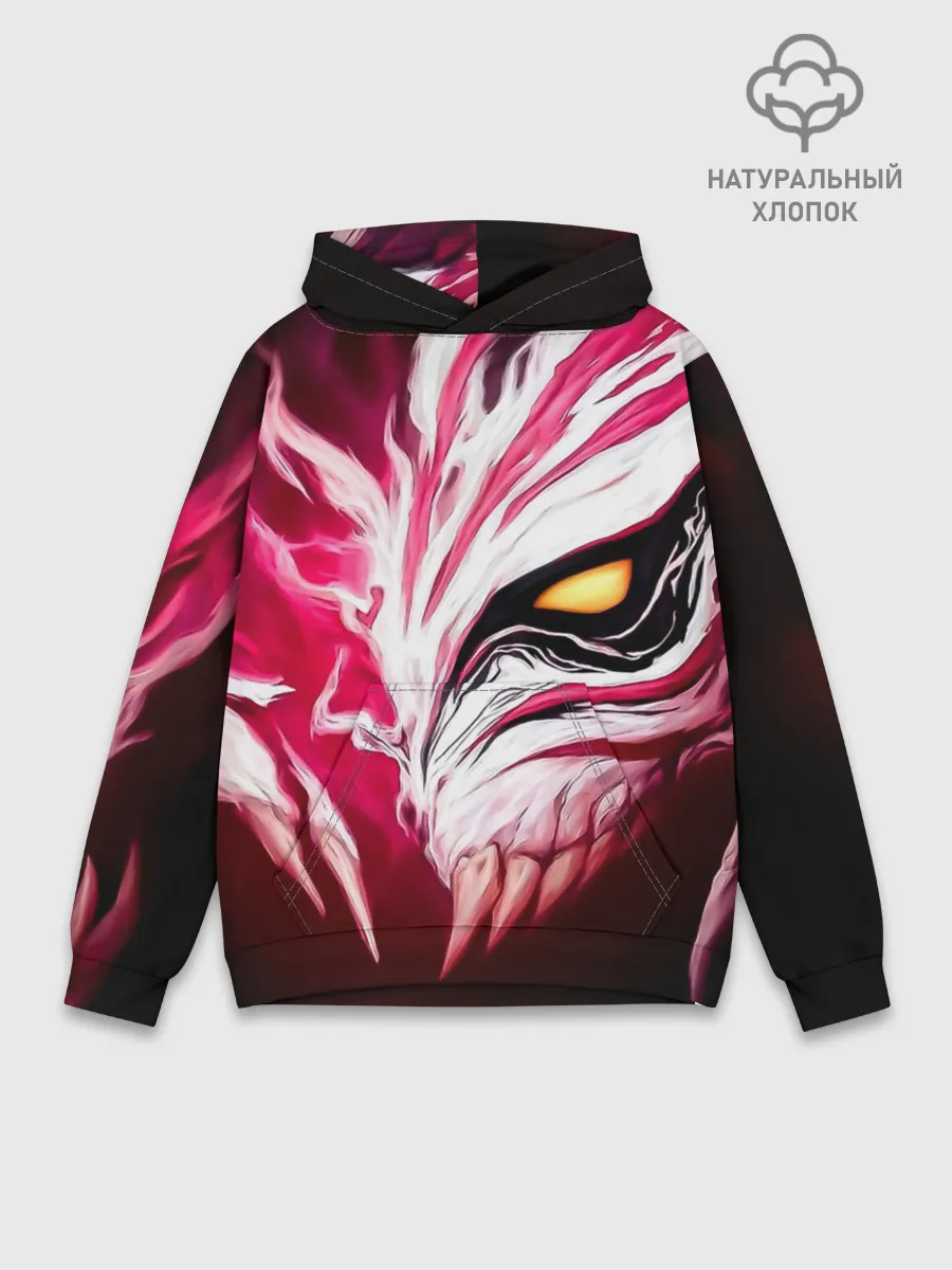 Худи мужской база хлопок / Маска пустого Блич