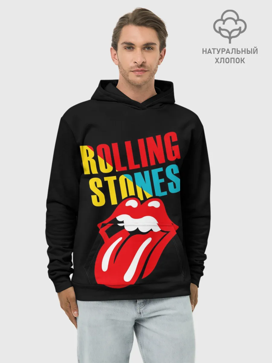 Худи мужской база хлопок / Роллинг Стоунз | Rolling Stones