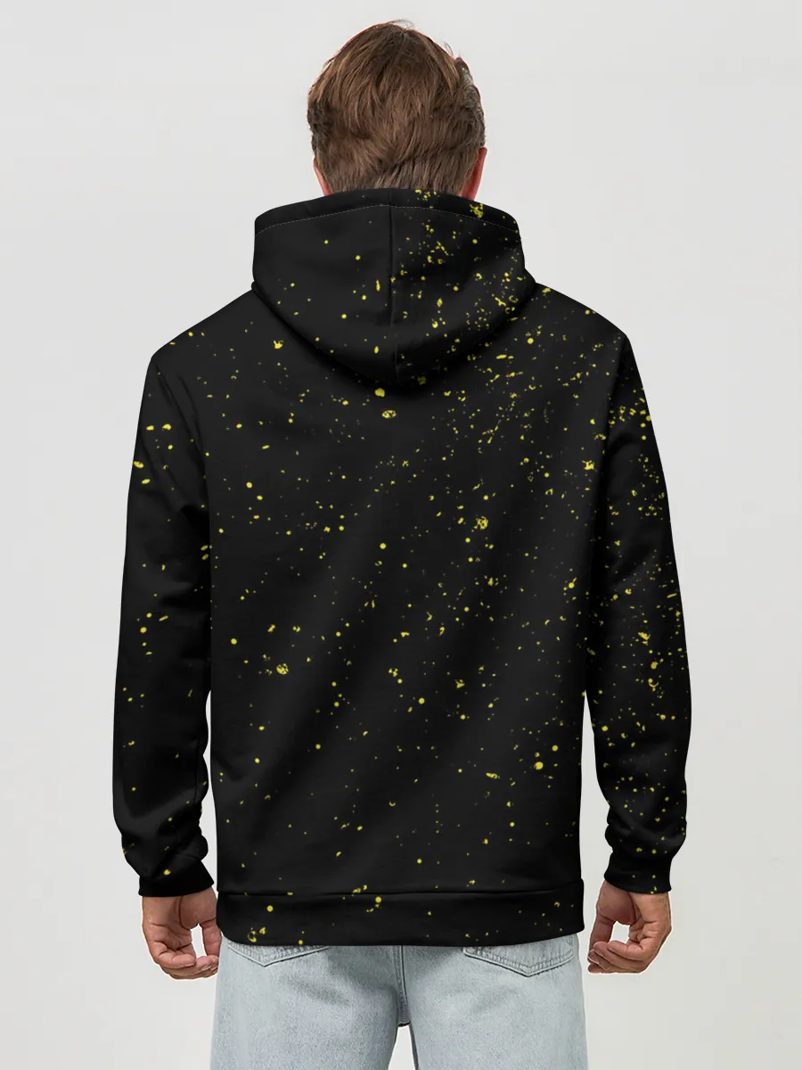 Худи мужской база хлопок / Сайта пробивает стену One Punch-Man