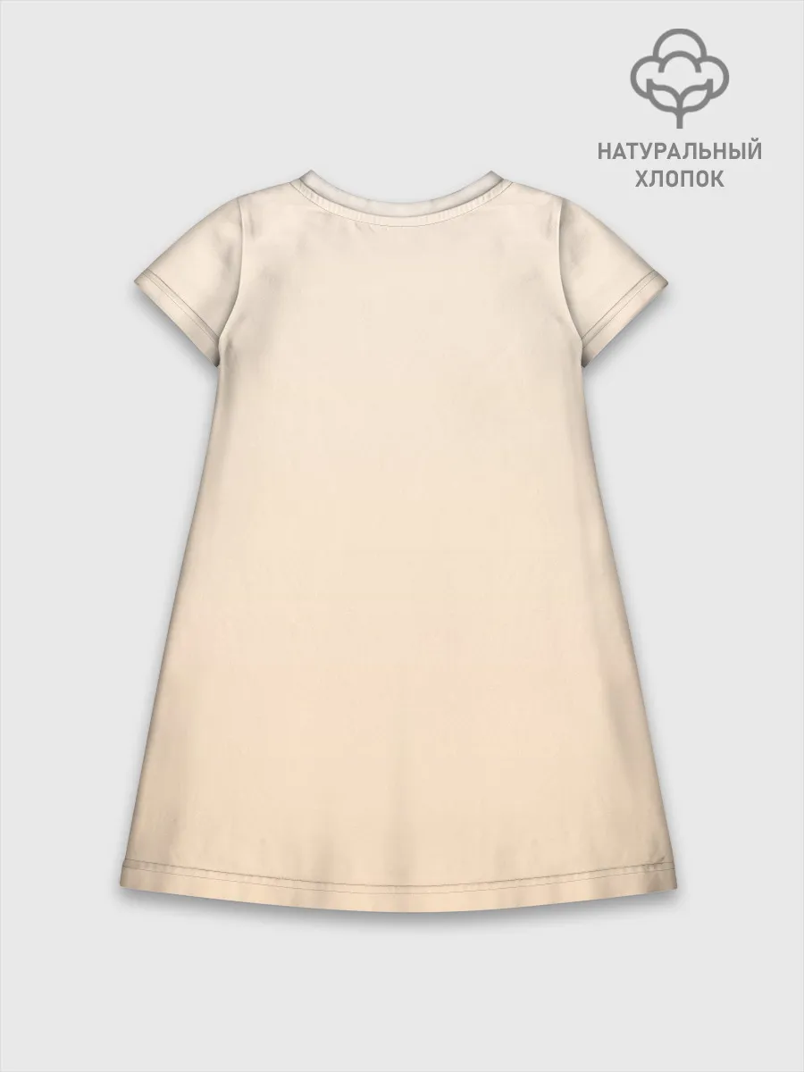 Детское платье хлопок / С Новым годом