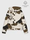 Худи женский оверсайз хлопок / CowPrint