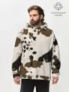 Худи мужской оверсайз хлопок / CowPrint