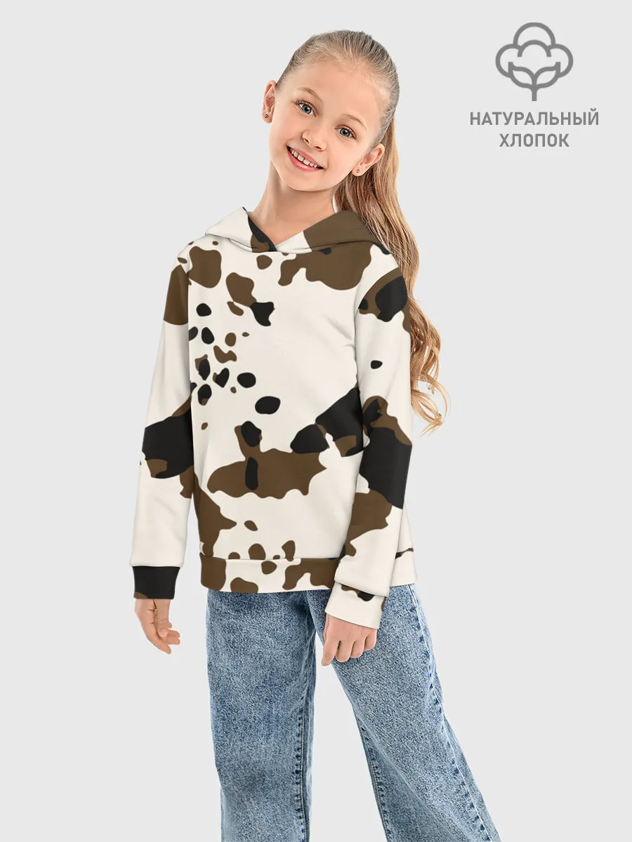 Детское худи хлопок / CowPrint