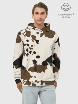 Худи мужской база хлопок / CowPrint