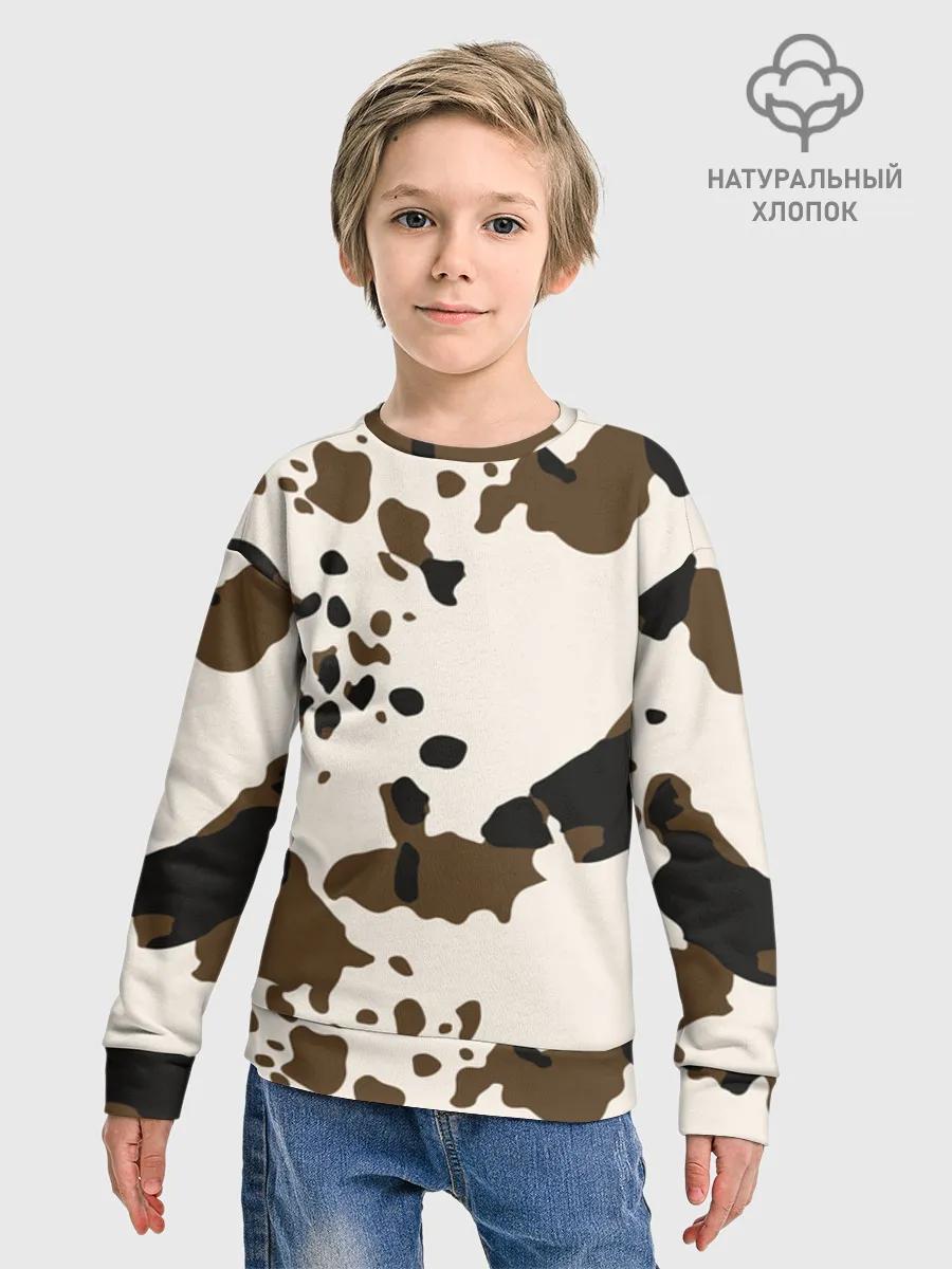 Детский свитшот хлопок / CowPrint