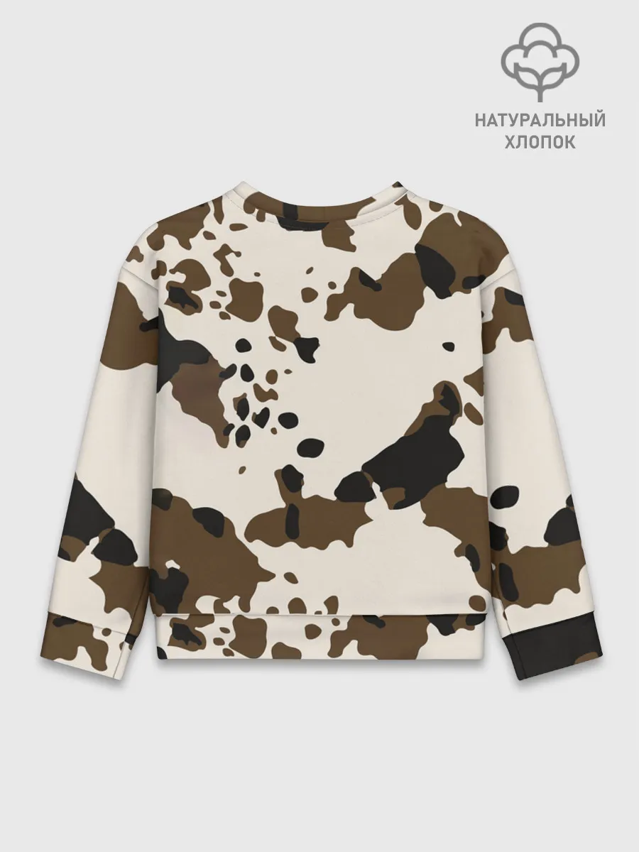 Детский свитшот хлопок / CowPrint