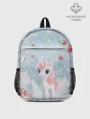 Рюкзак детский джинсовый / Пони Новый год