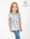 Детская футболка хлопок / Пони Новый год