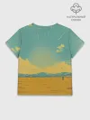 Детская футболка хлопок / Loshad_v_pustine