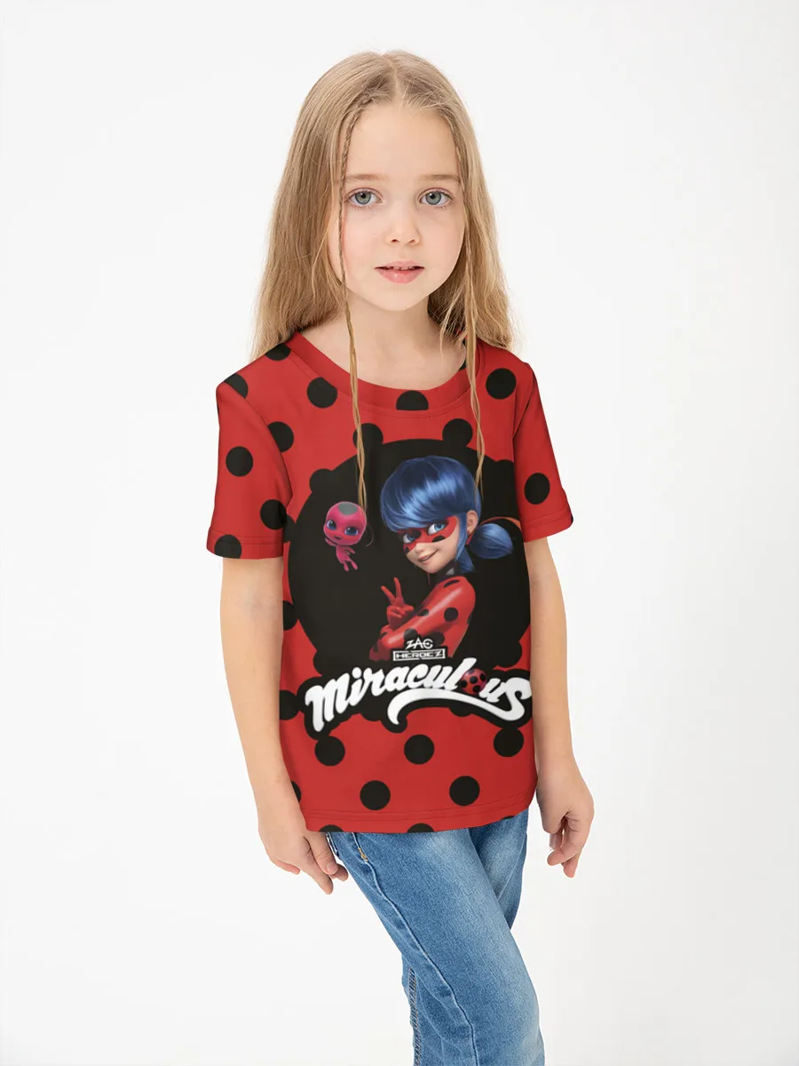 Детская футболка хлопок / Леди Баг RedCostume