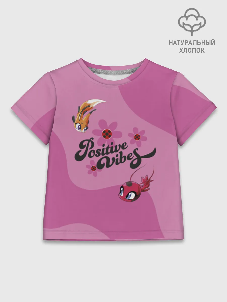 Детская футболка хлопок / Леди Баг Vibe