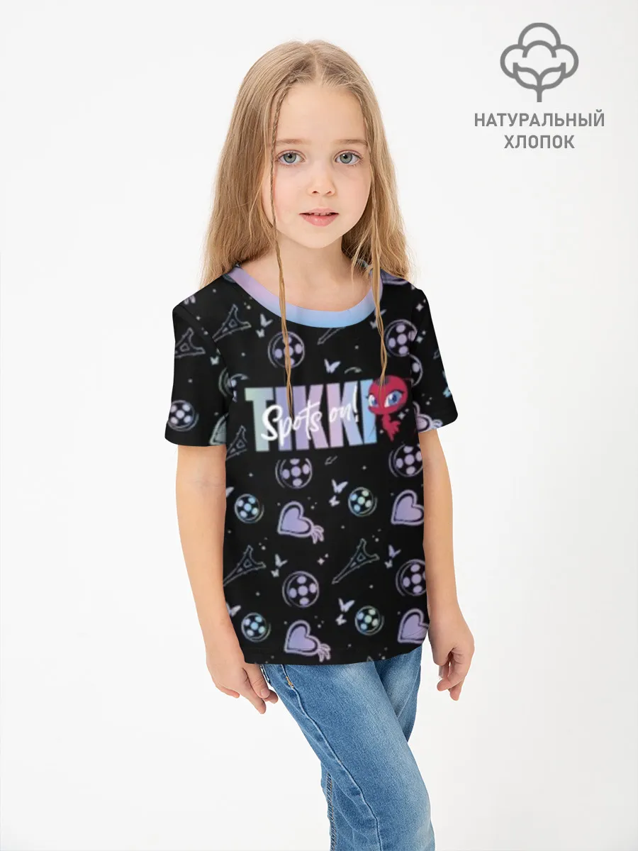 Детская футболка хлопок / TikkiBlack