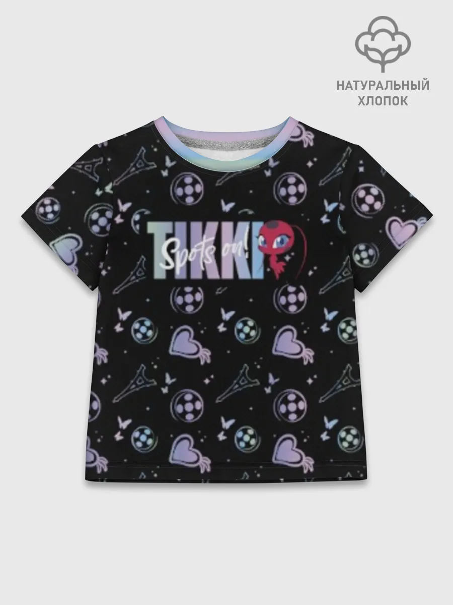Детская футболка хлопок / TikkiBlack