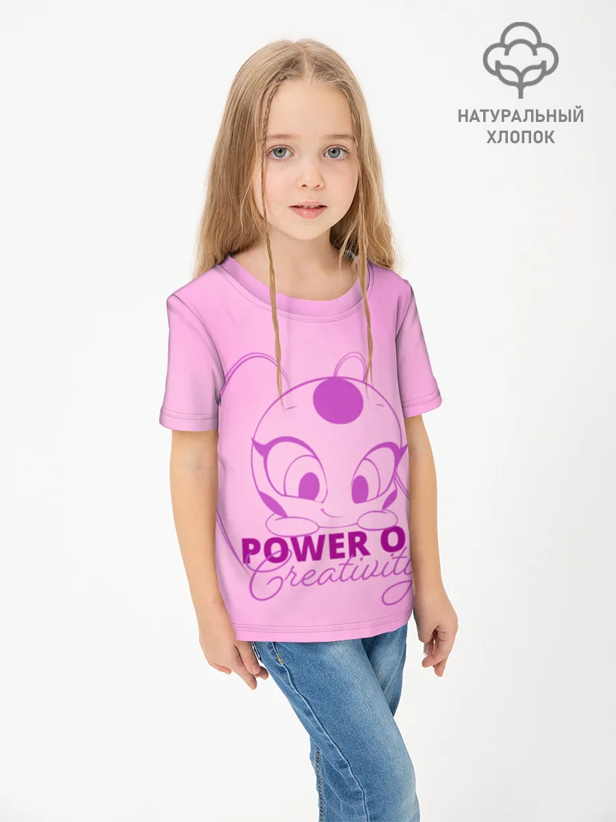 Детская футболка хлопок / Tikki Power