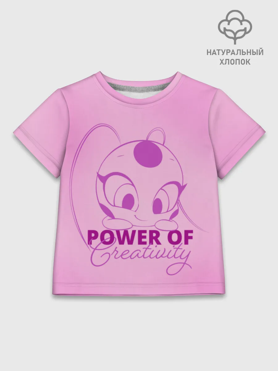 Детская футболка хлопок / Tikki Power