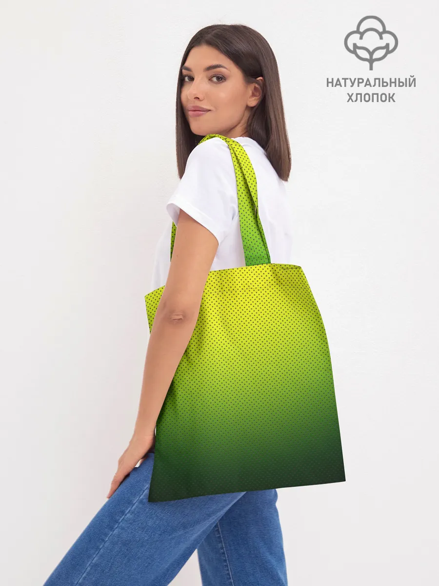 Шоппер база / Зелёная текстура