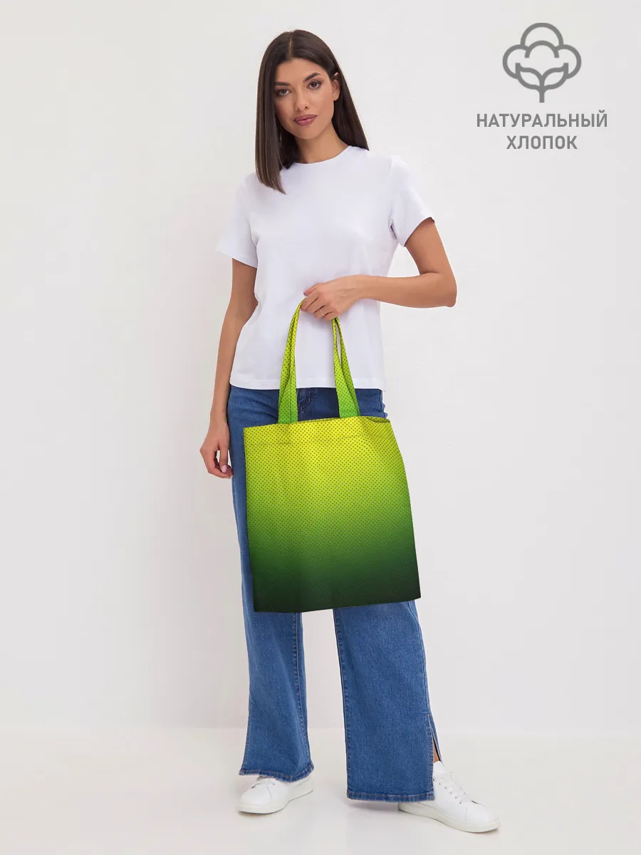 Шоппер база / Зелёная текстура