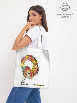 Шоппер база / Красочные наушники