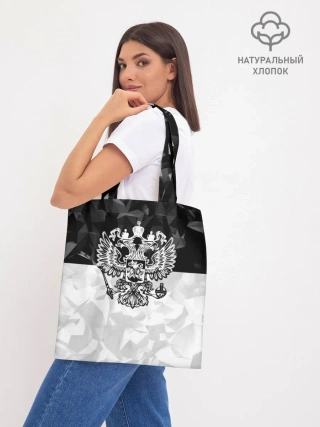 Шоппер база / RUSSIA BLACK X WHITE | РОССИЯ