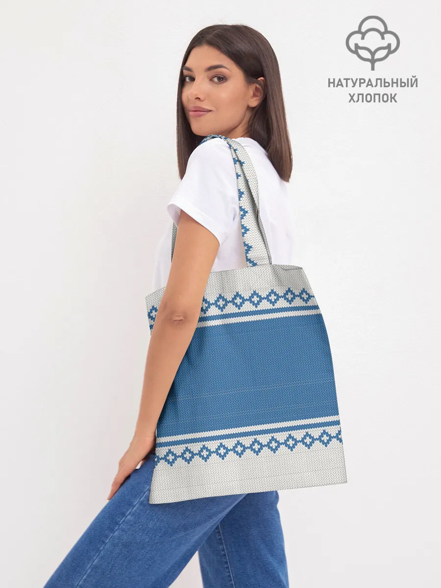 Шоппер база / Свитер с Оленем