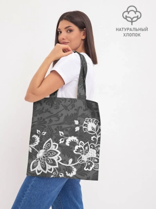 Шоппер база / Кружевной узор