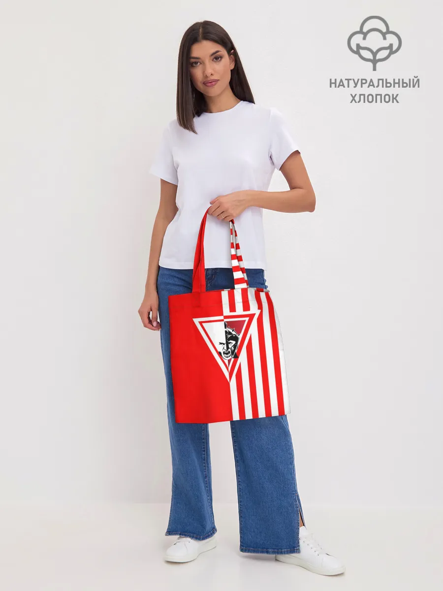 Шоппер база / Красно-белый воин