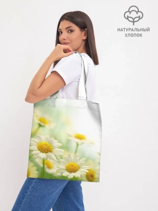 Шоппер база / Полевые ромашки
