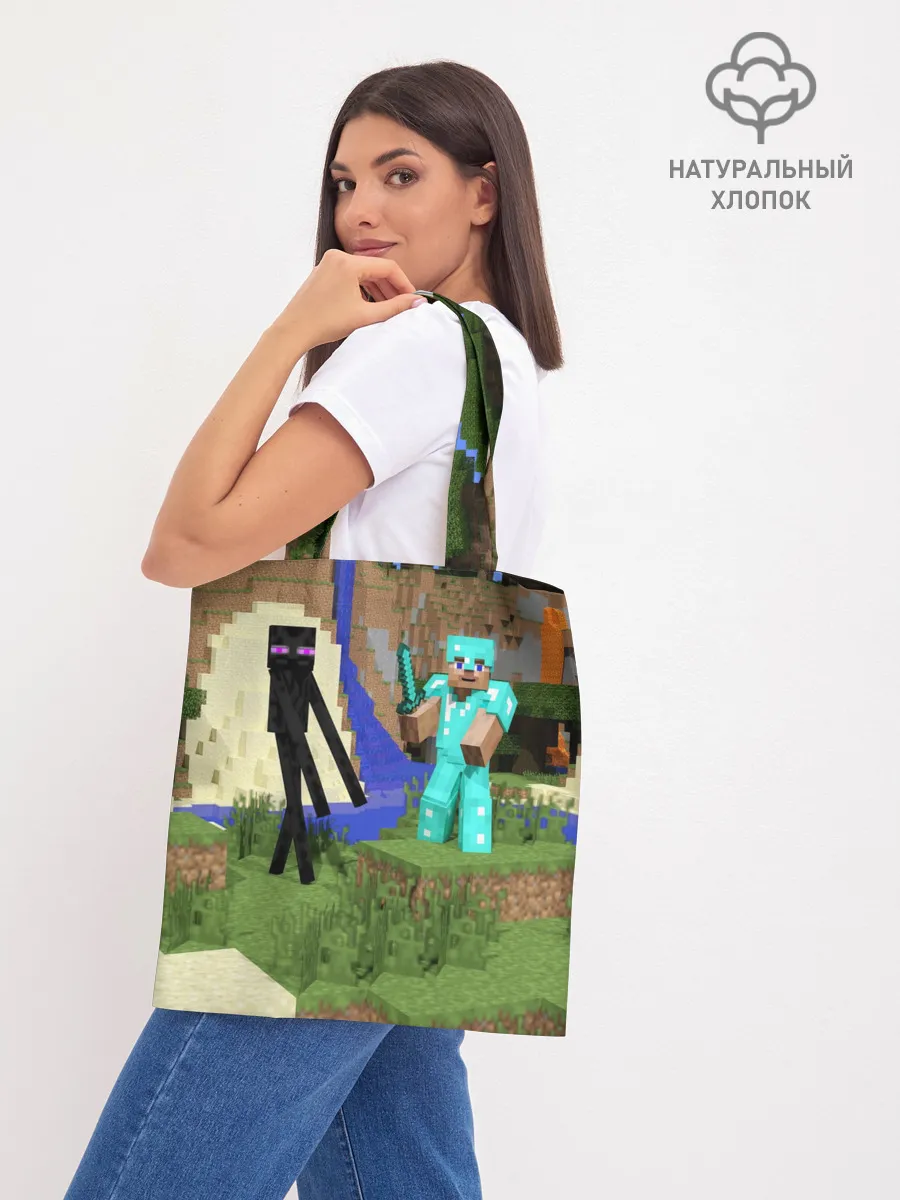 Шоппер база / Стив и эндермен.