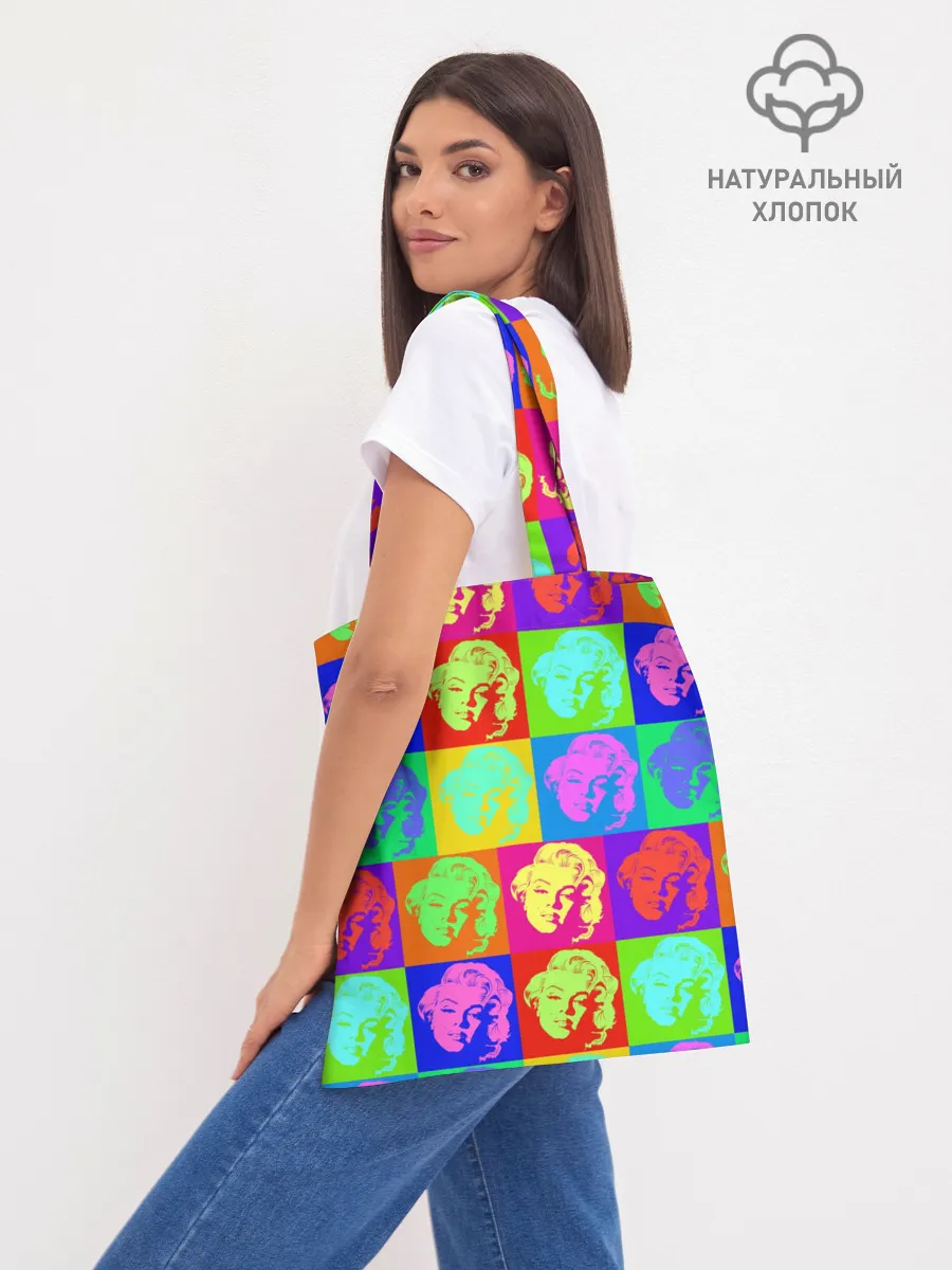 Шоппер база / pop-art Marilyn Monroe