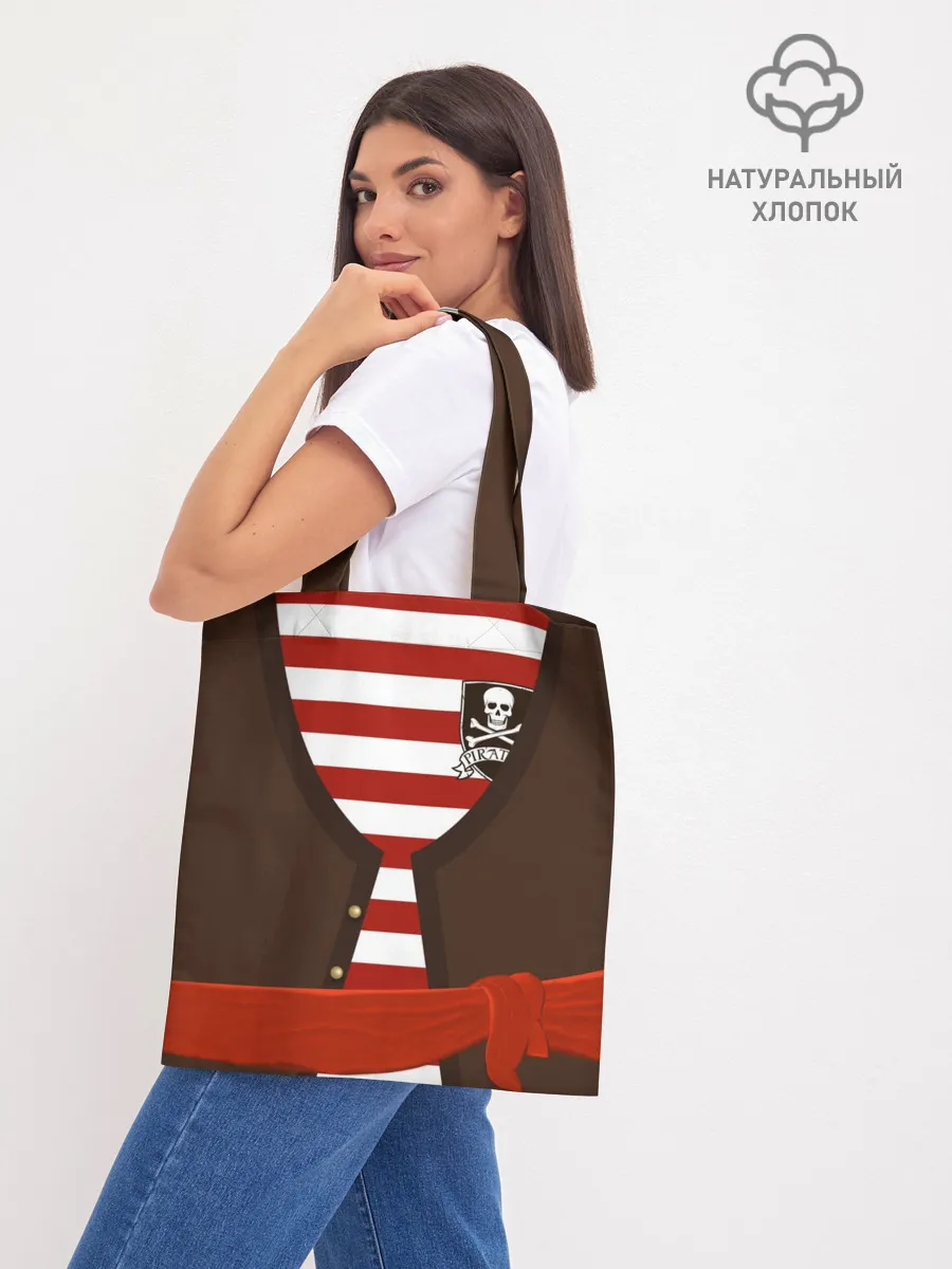 Шоппер база / Костюм пирата в красную полоску