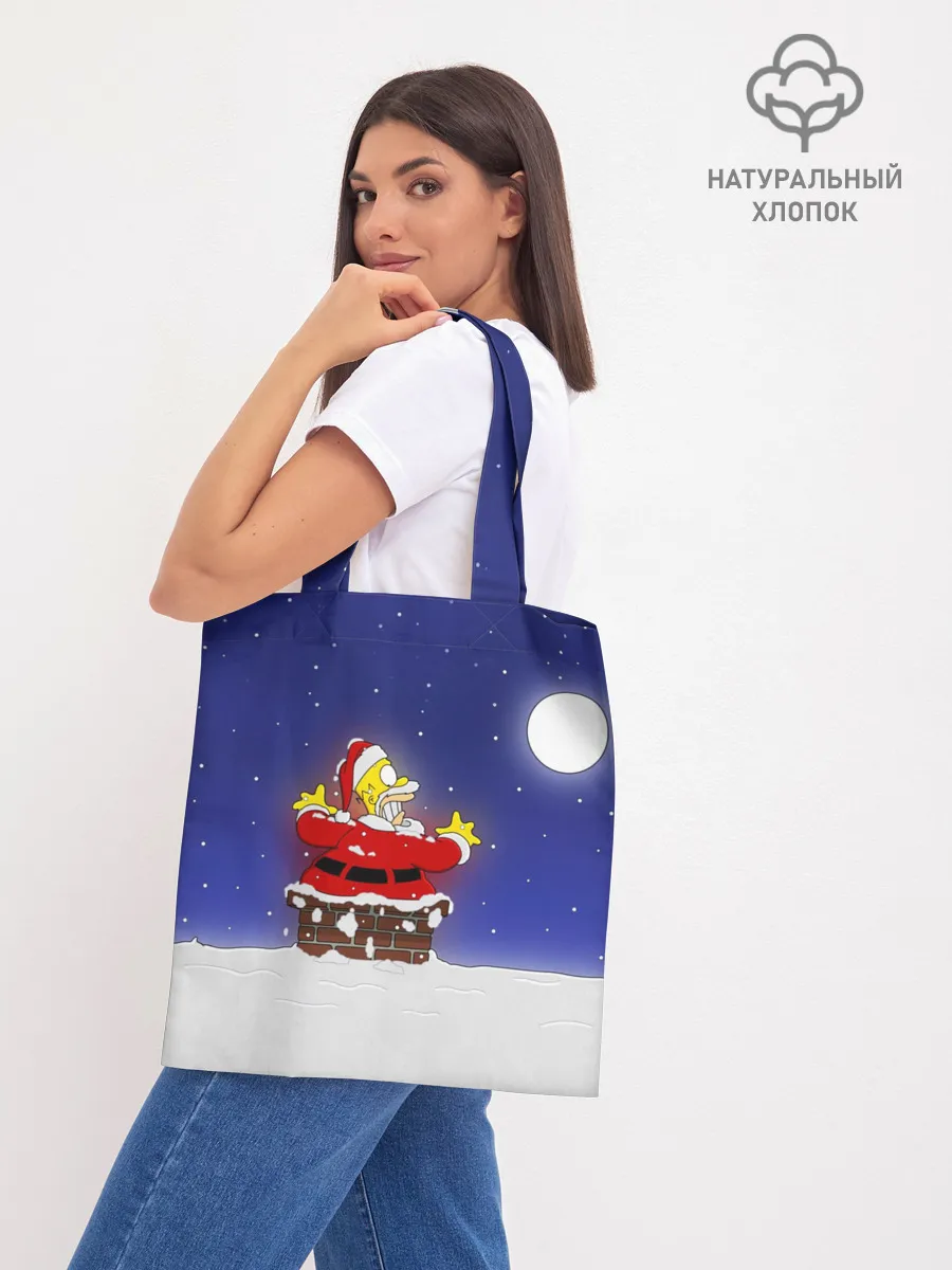 Шоппер база / Гомер Санта Клаус