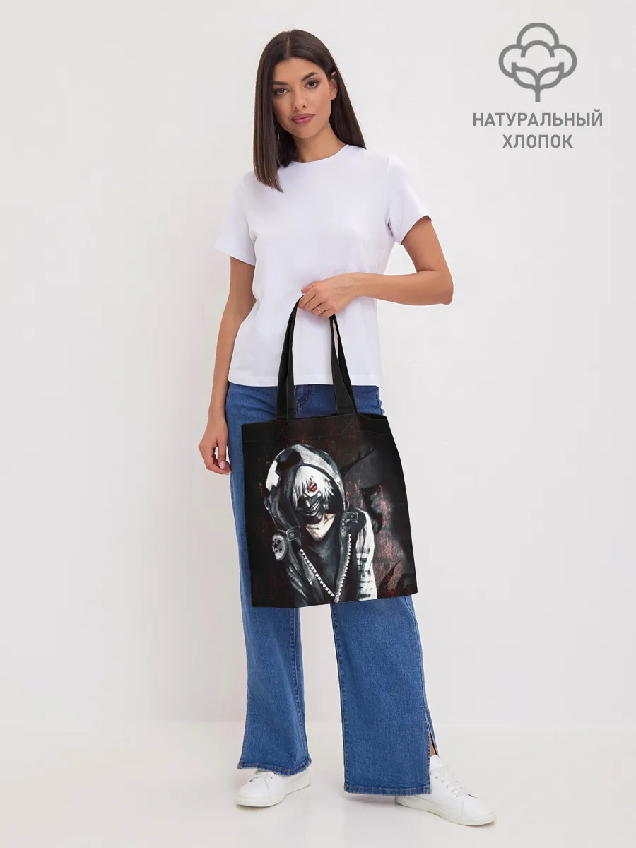 Шоппер база / Ken Kaneki в капюшоне