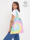 Шоппер база / Pastel Tie Dye