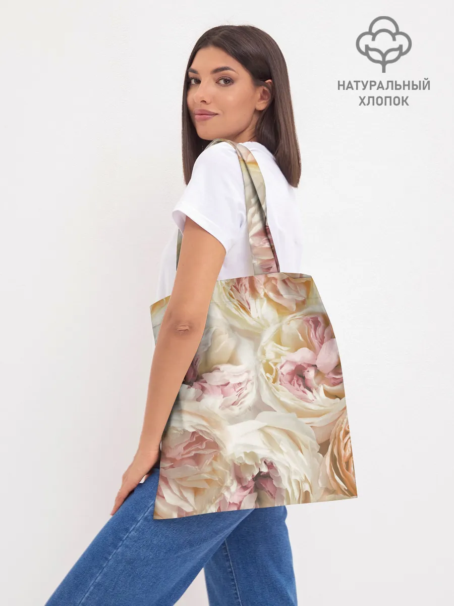 Шоппер база / Нежные Пионы