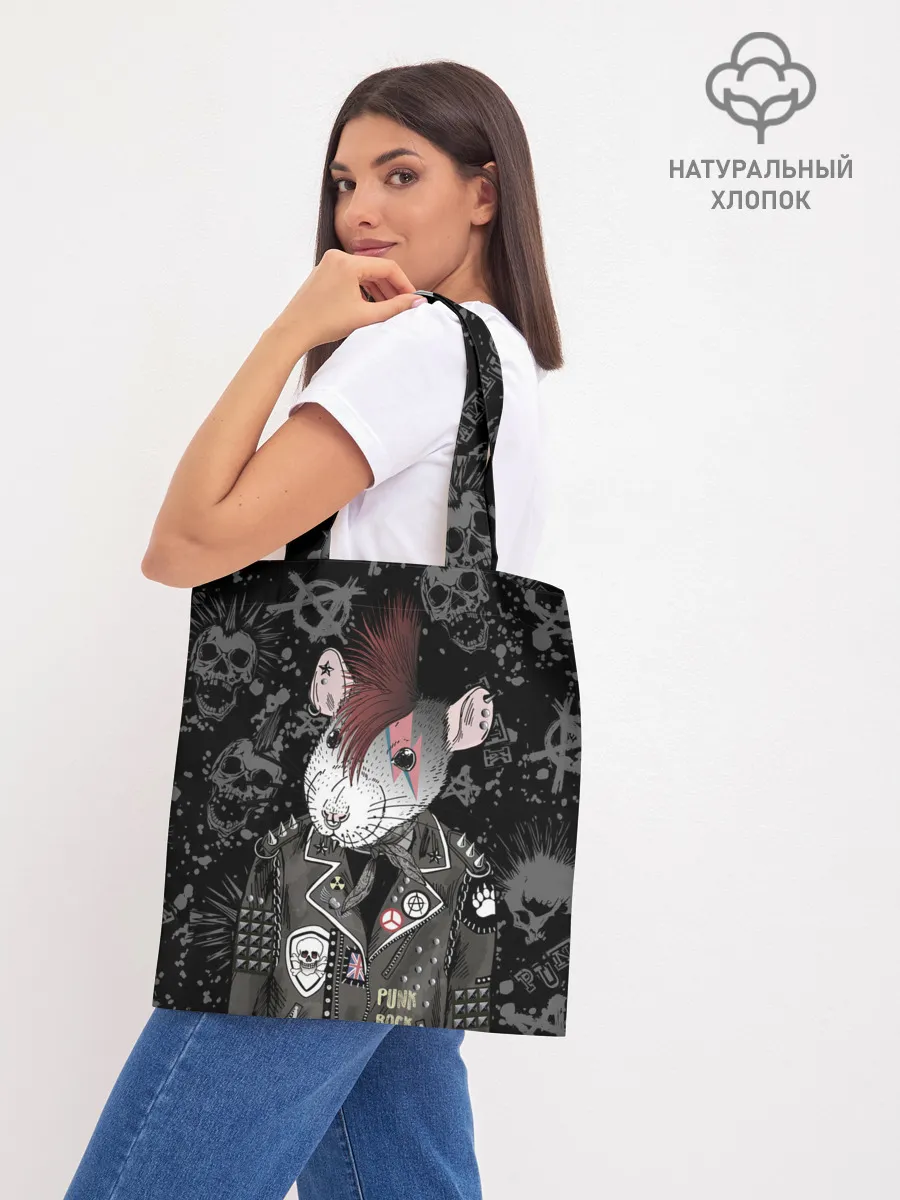 Шоппер база / Крыса в косухе