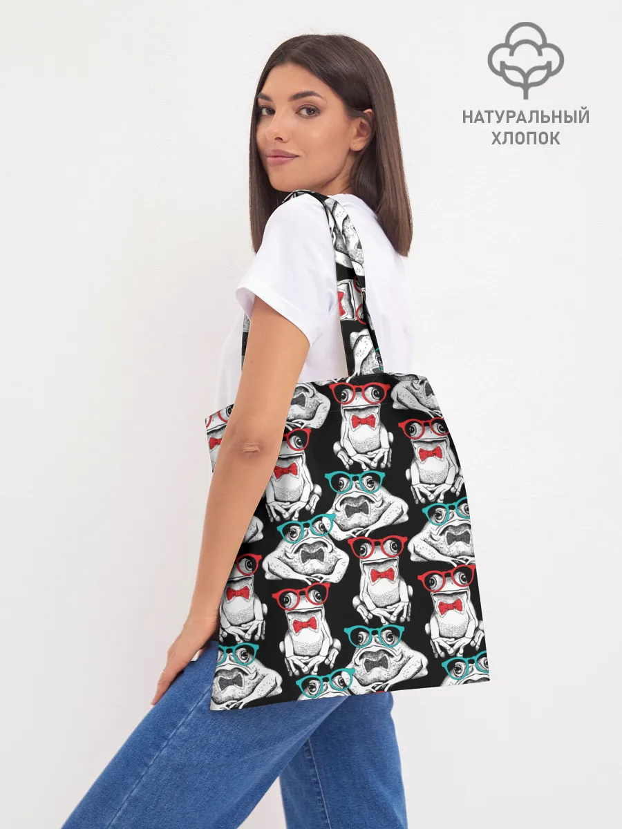 Шоппер база / Лягушки в очках