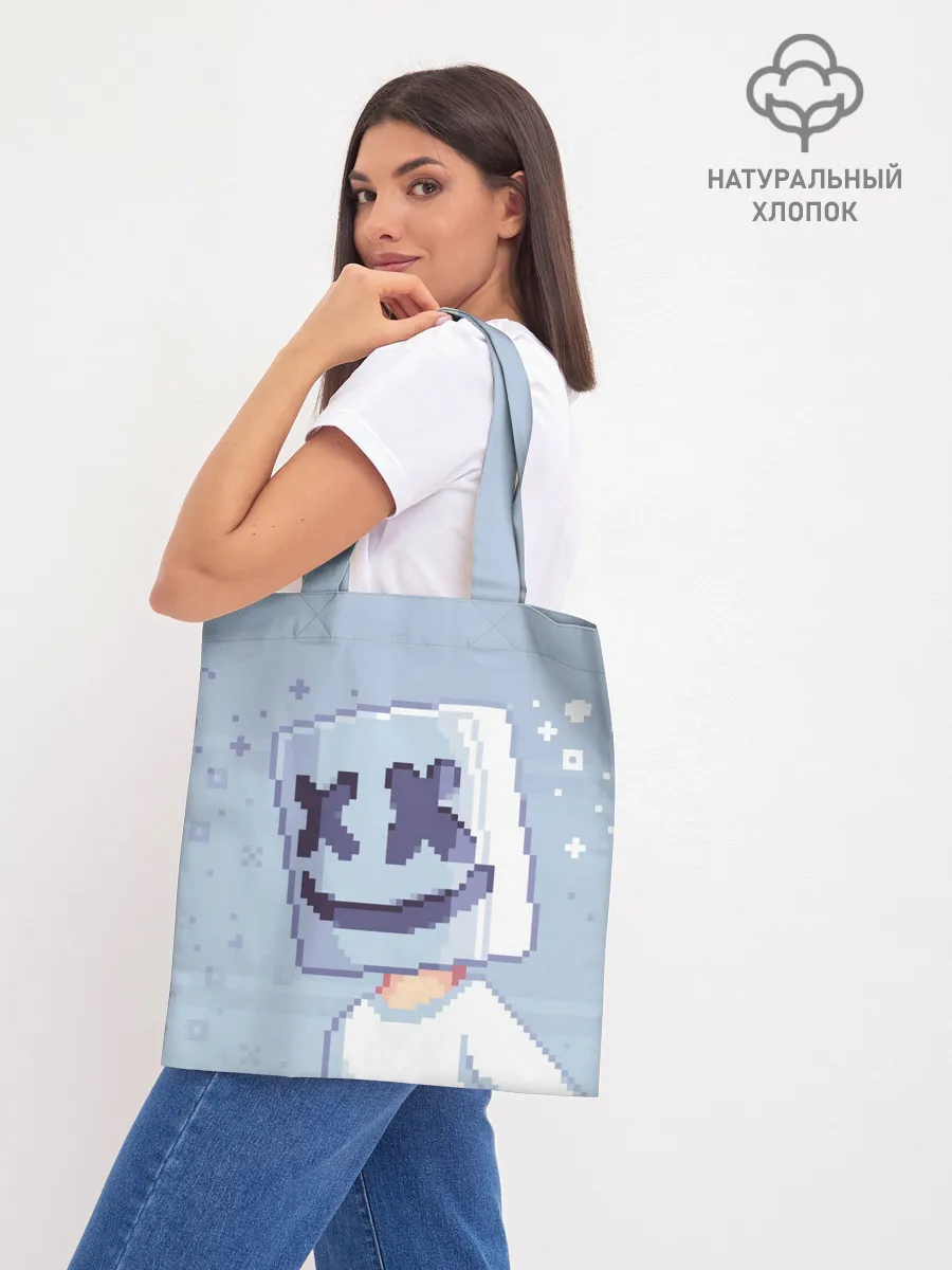 Шоппер база / Marshmello Pixel