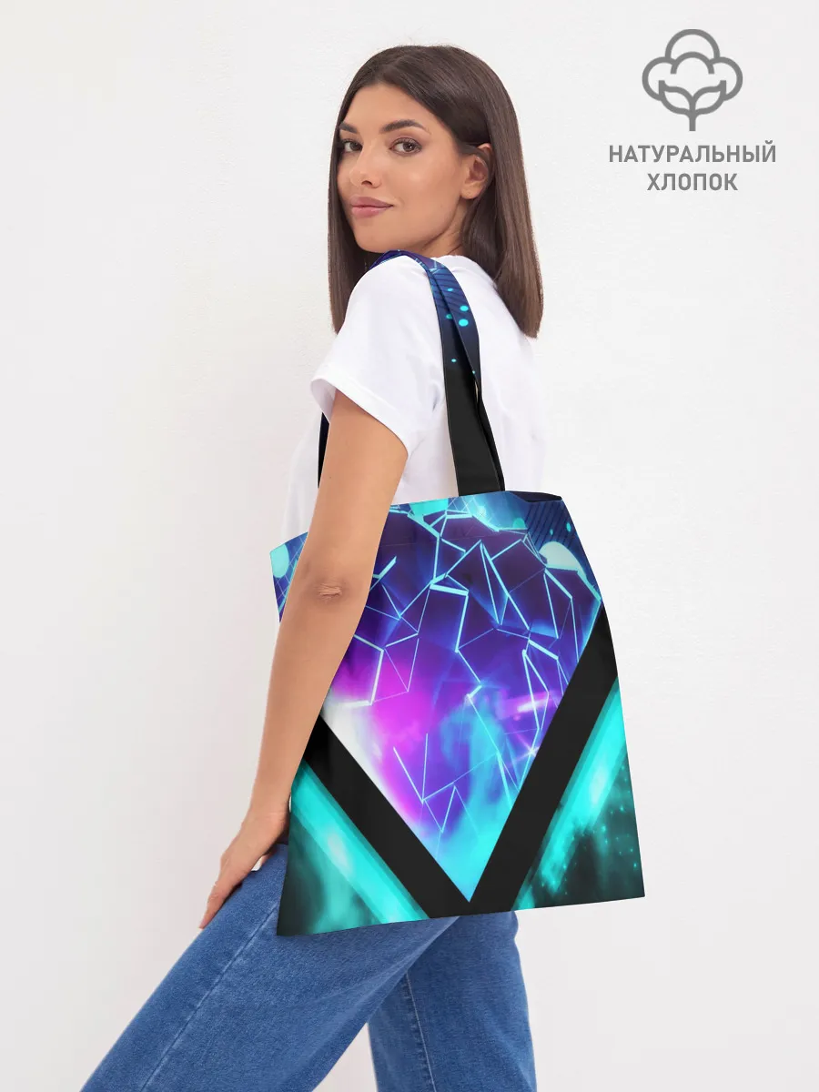Шоппер база / NEON GEOMETRY