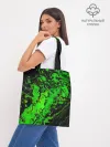 Шоппер база / Тёмные зеленые краски