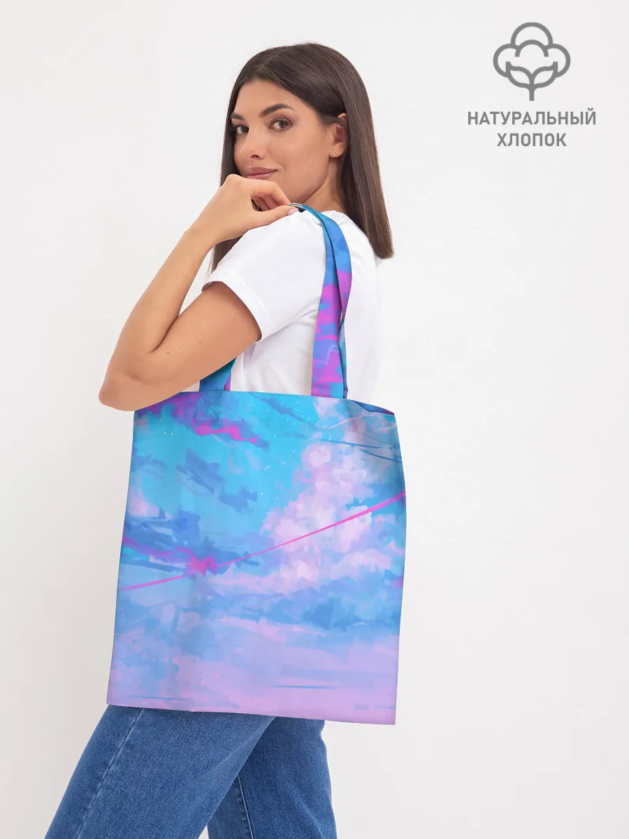 Шоппер база / РОЗОВЫЕ ОБЛАКА