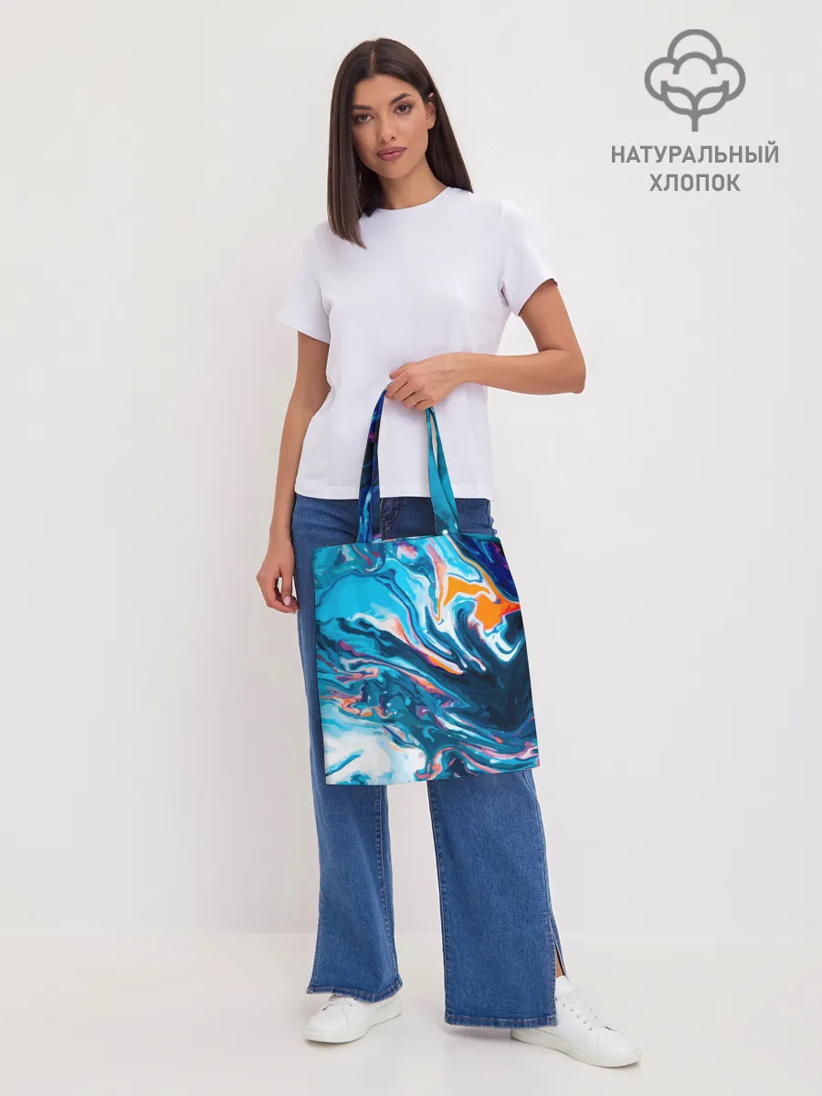 Шоппер база / Волны красок